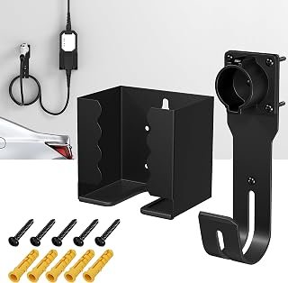 Joinfworld EV Charger Holder Wall Mount Kit (J1772)